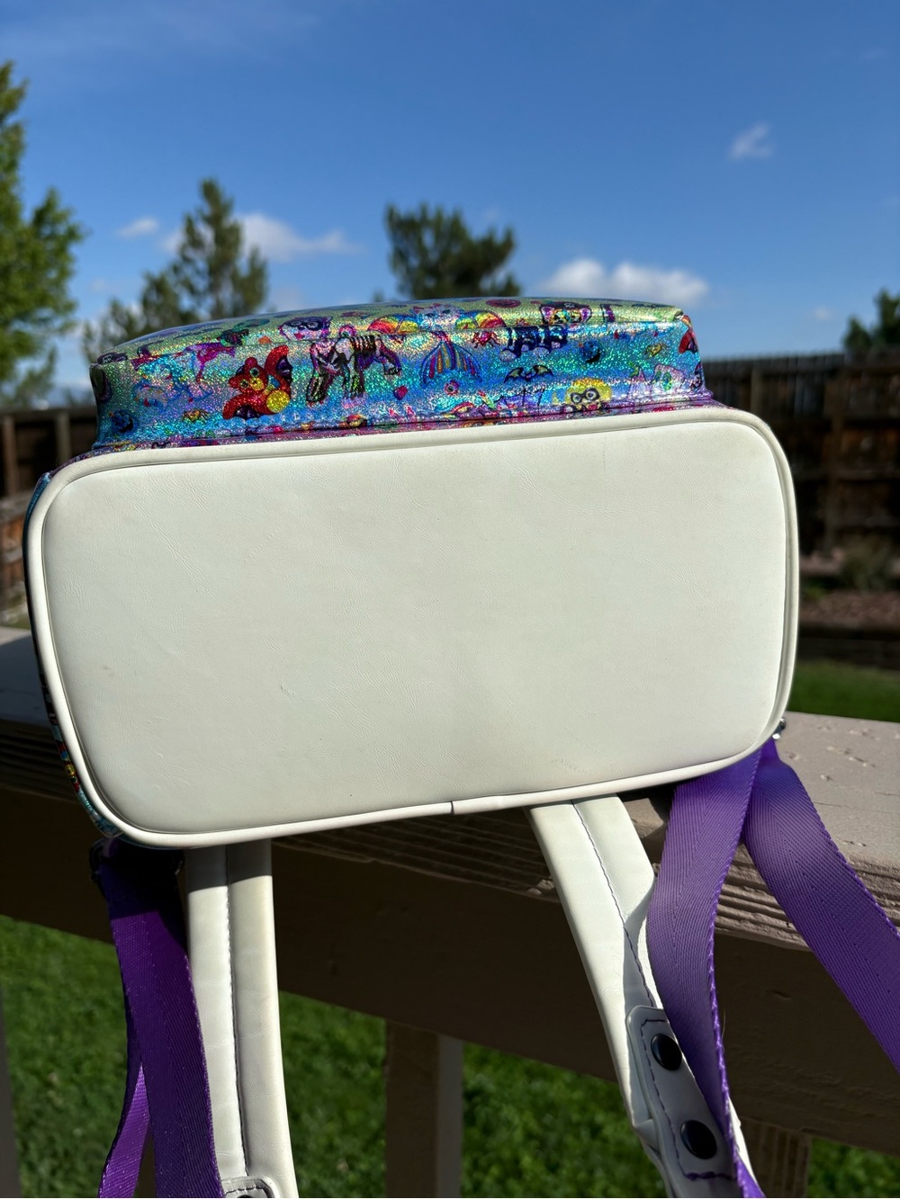 Loungefly x Lisa Frank Halloween Mini Backpack - Glow in the Dark - Picture 6 of 13